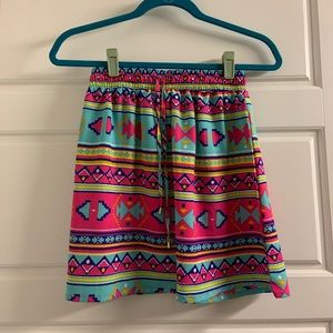 Multi-colored skirt